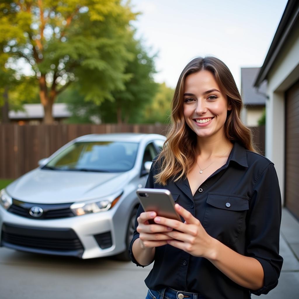 Customer Scheduling Mobile Auto Service via Phone