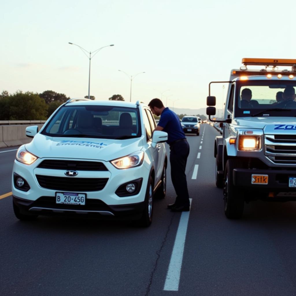 Zoomcar Roadside Assistance in Action