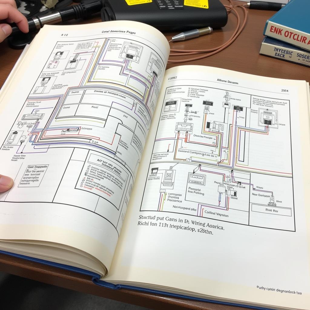 Wiring Diagram from a 1996 Auto Electrics Manual