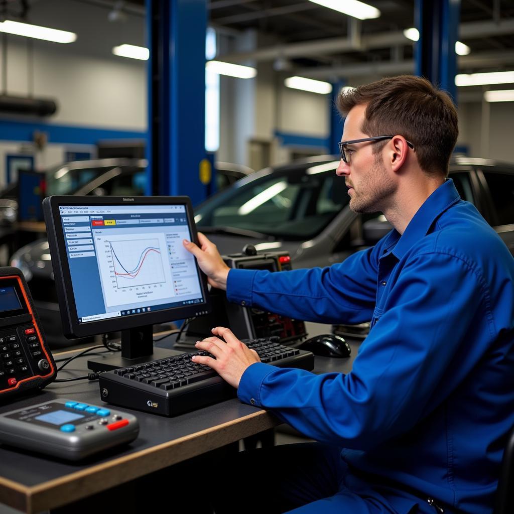 Advanced Diagnostic Tools at 2 Brothers Auto Service Inc