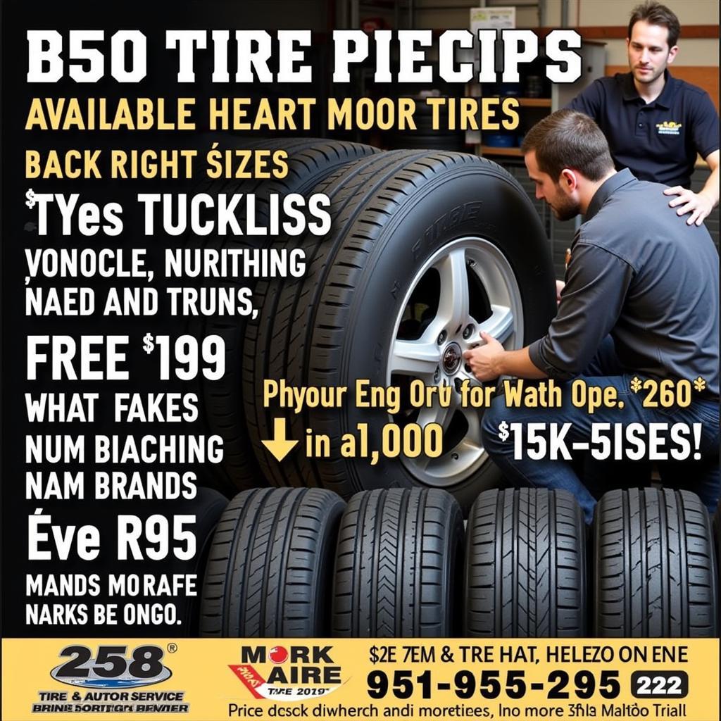 Tire Selection at 258 Tire & Auto Service Center Kalkaska MI