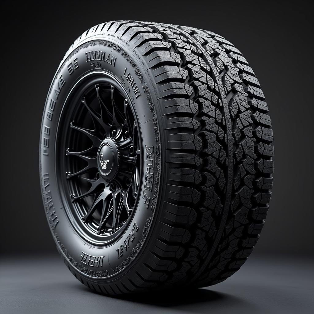 3D Printed Tire Design Featuring Innovative Tread Patterns and Internal Structures