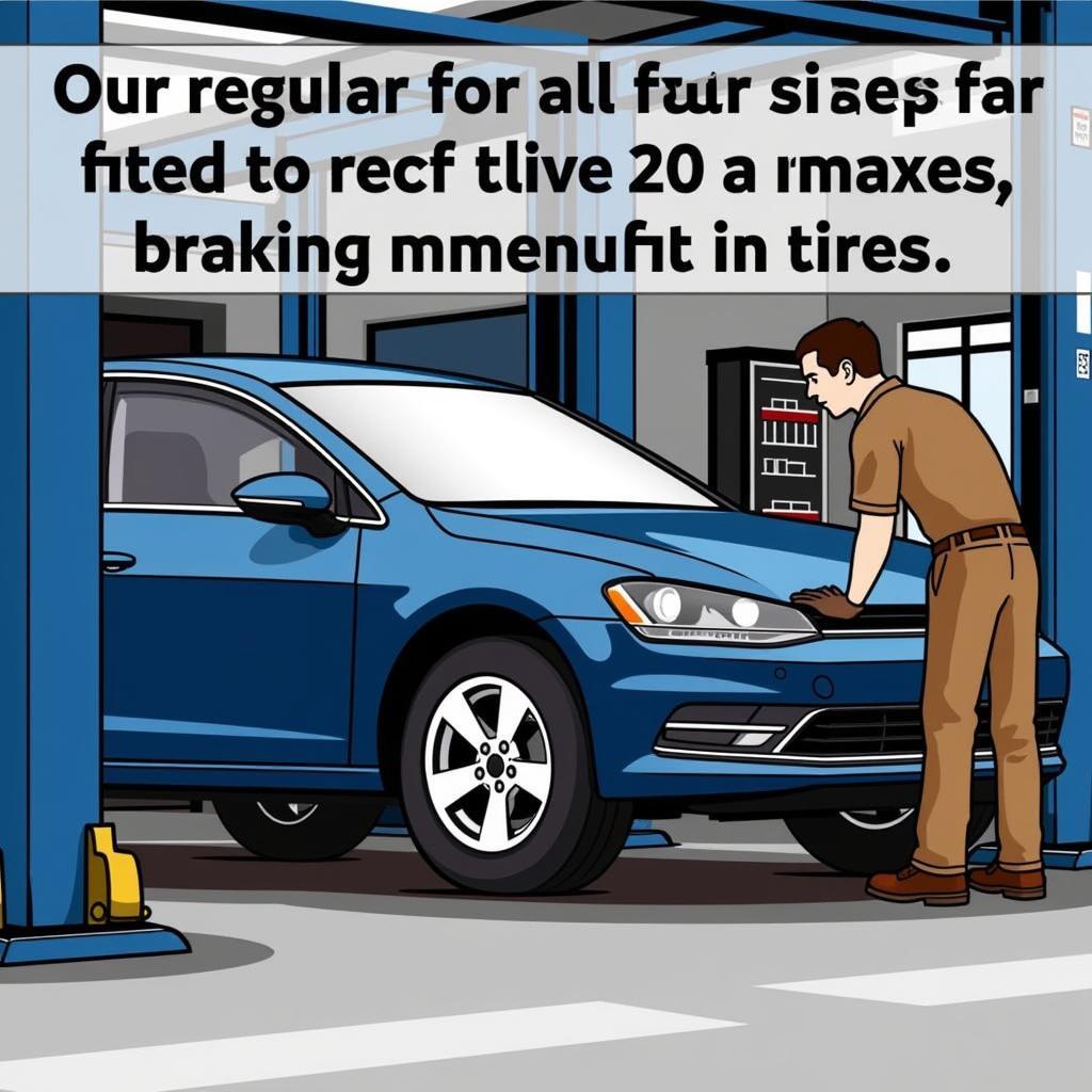 Regular 4 Wheels Auto Service Maintenance