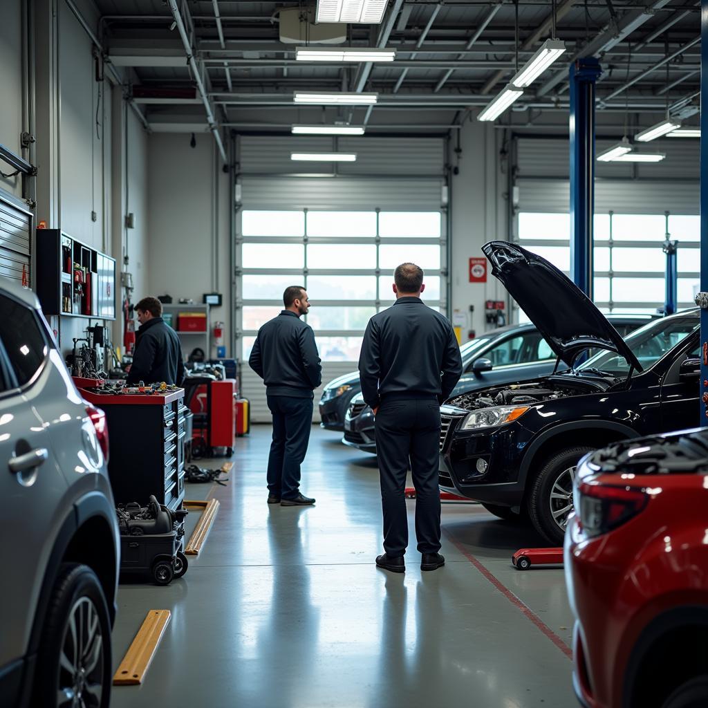 Engine Repair at a 401 Auto Service Facility