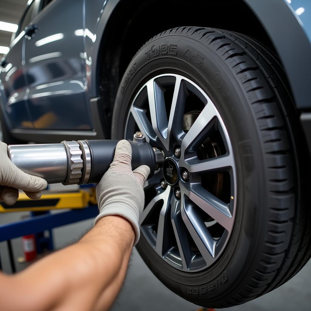 Tire Rotation at a 401 Auto Service Center