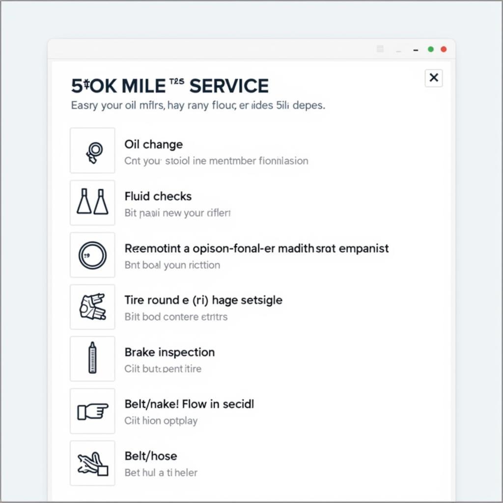 50k Mile Service Checklist: Essential Maintenance Tasks