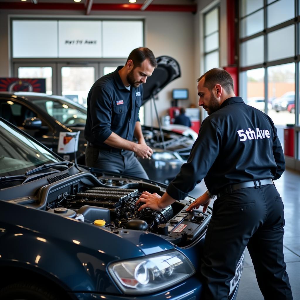 Certified Technicians at a 5th Ave. Auto Service Center