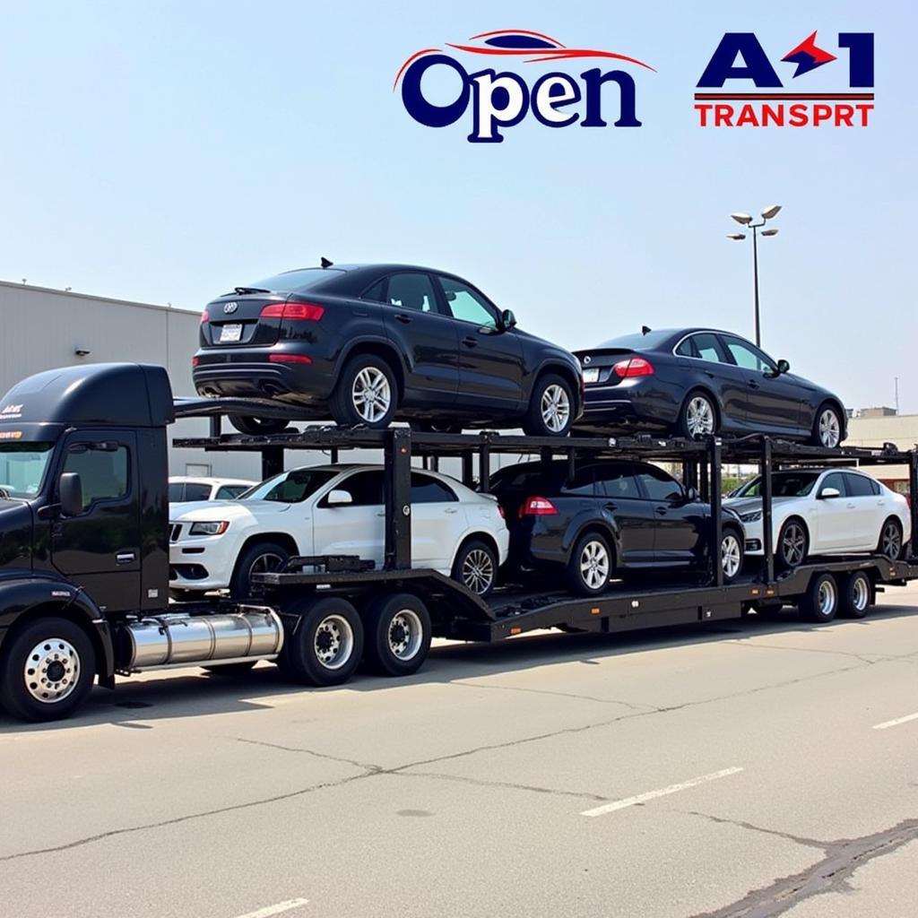 Open Car Carrier Transport with A-1 Auto Transport