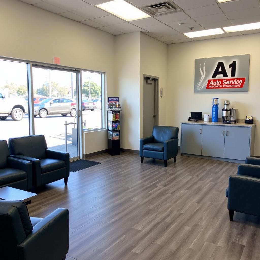 Comfortable Waiting Area at A1 Auto Service Sunnyvale