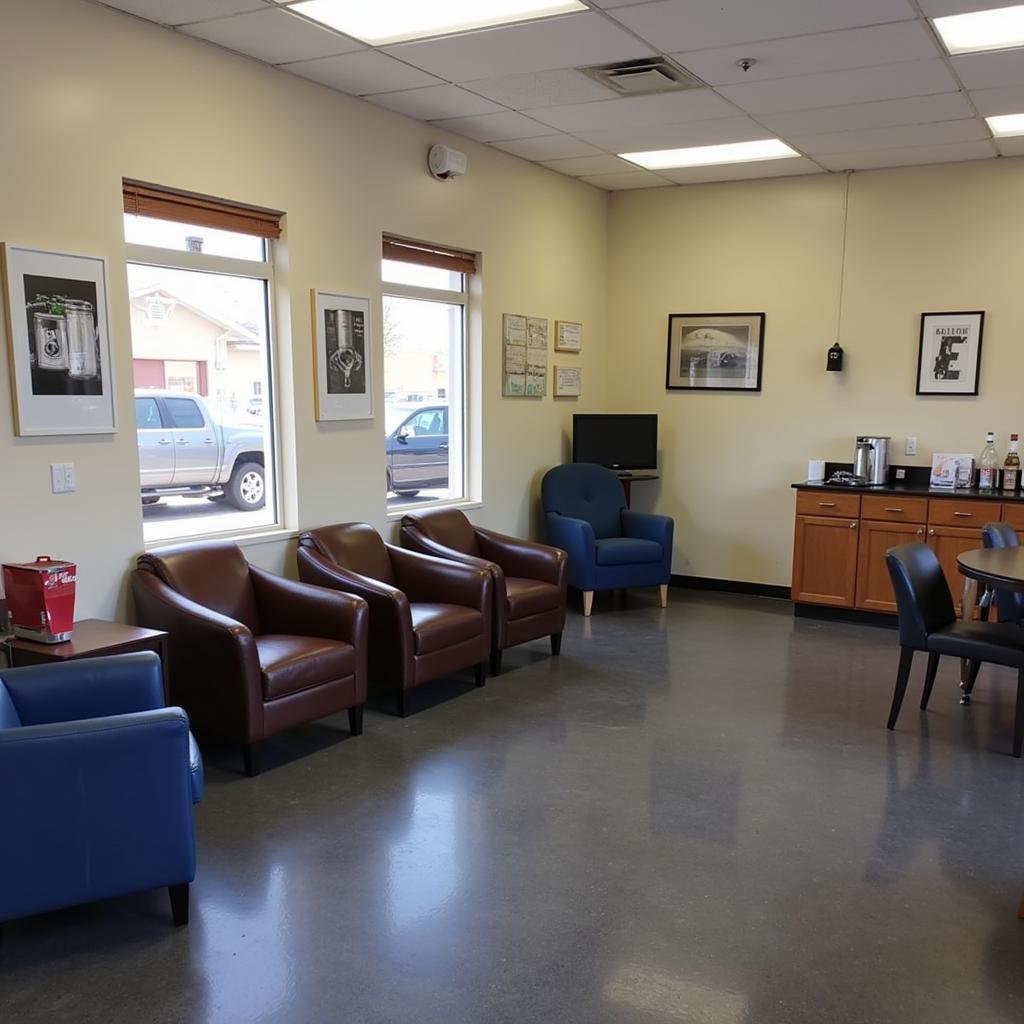 AAA Tire & Auto Service Southington Customer Waiting Area