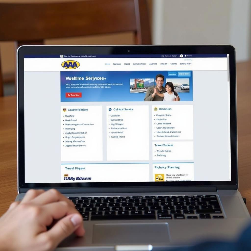 Navigating AAA Member Services Online