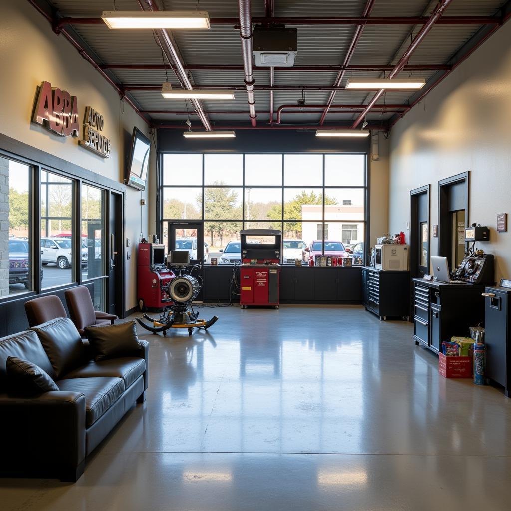 Modern Facility of ABBA Auto Service Irving