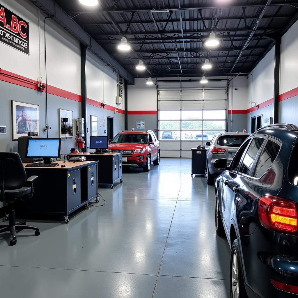 Modern Repair Shop at ABC Auto Service Roseville MI