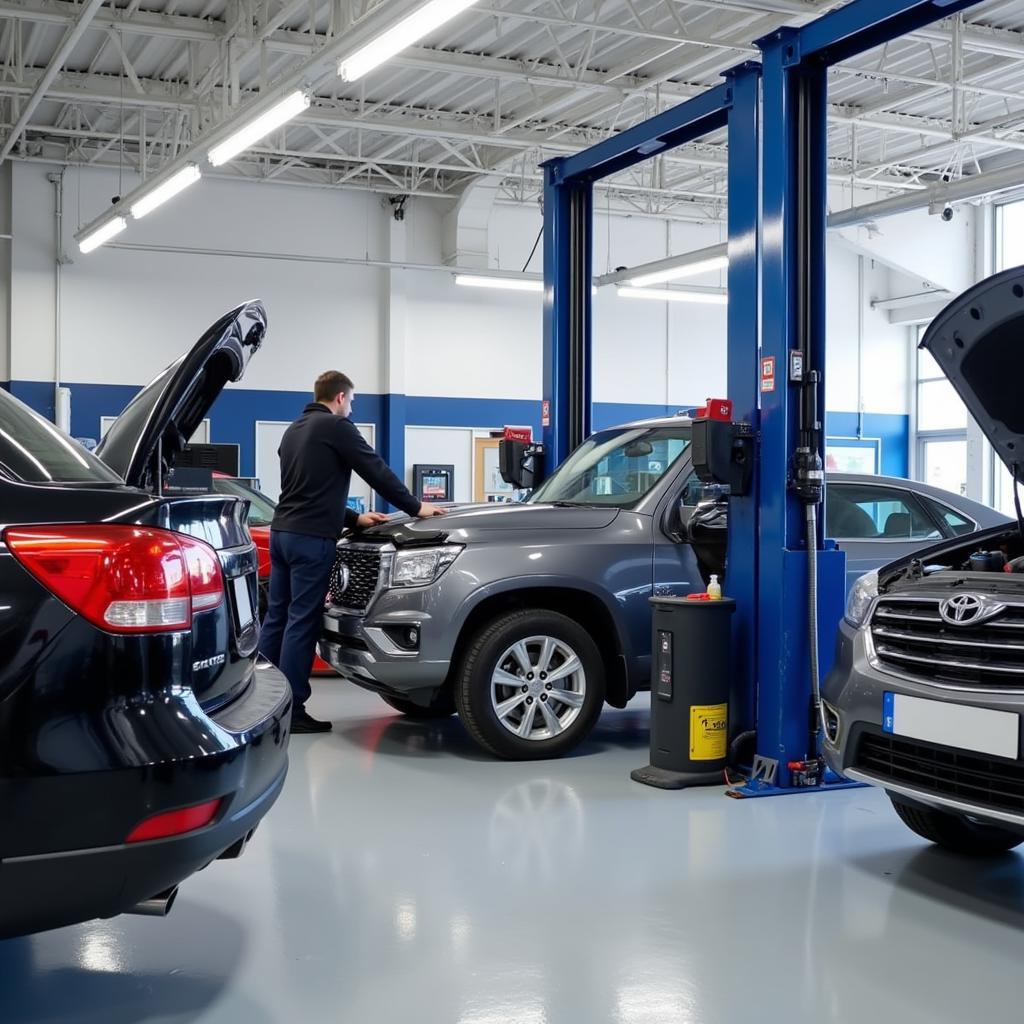 Modern Repair Facility at Abdullahi Auto Services