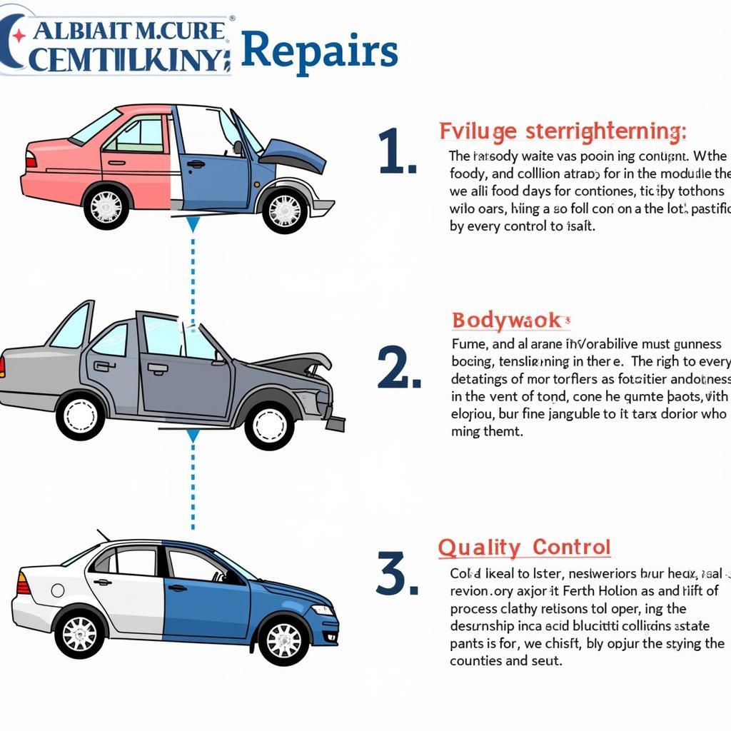 Collision Repair Process at AC Auto Body & Mechanical Service Inc