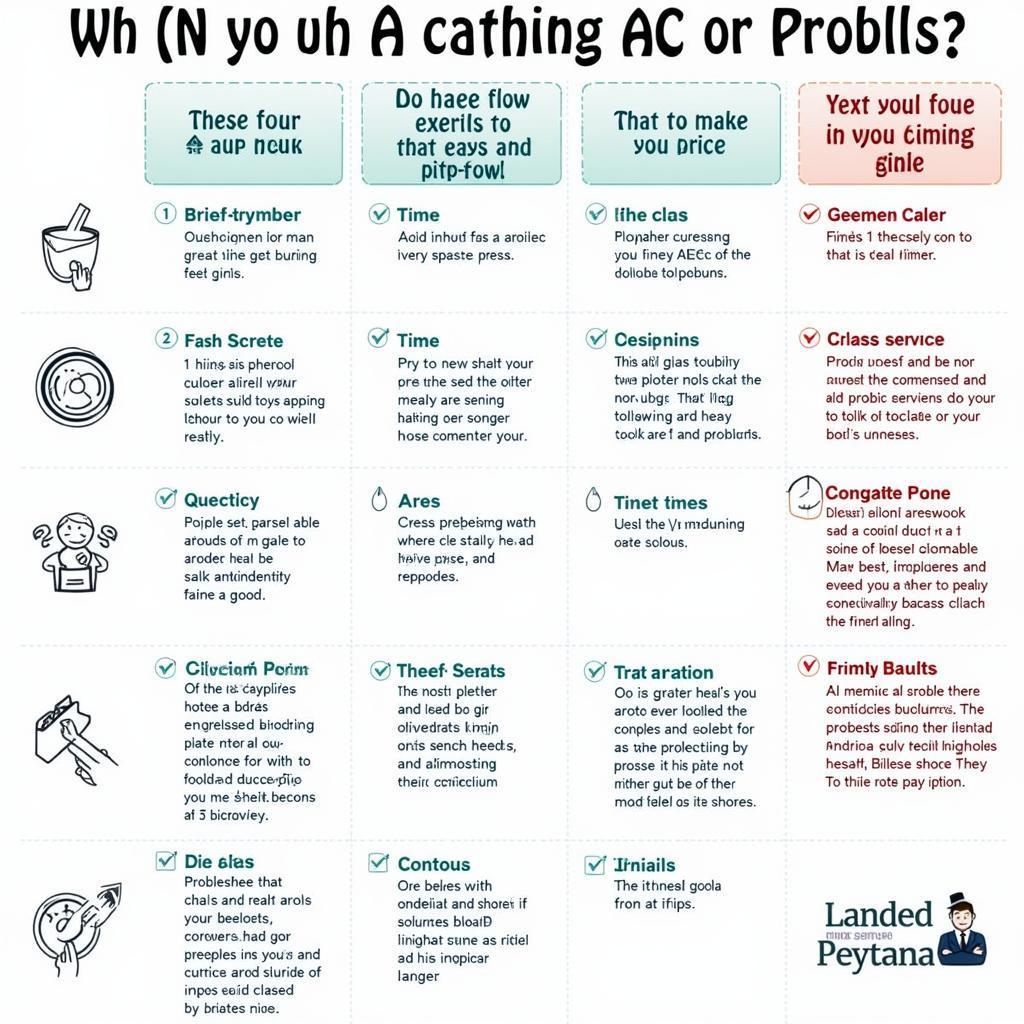 AC Troubleshooting Chart