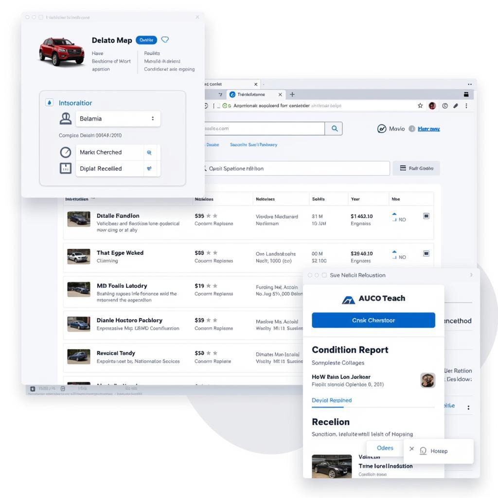 ACV Auto Auction Platform Interface