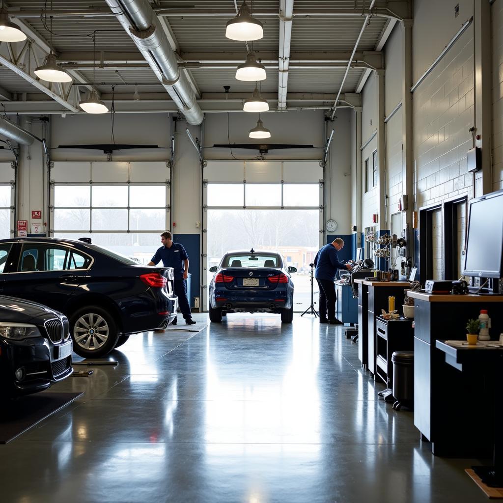 Adairsville Auto Care Shop Interior Example