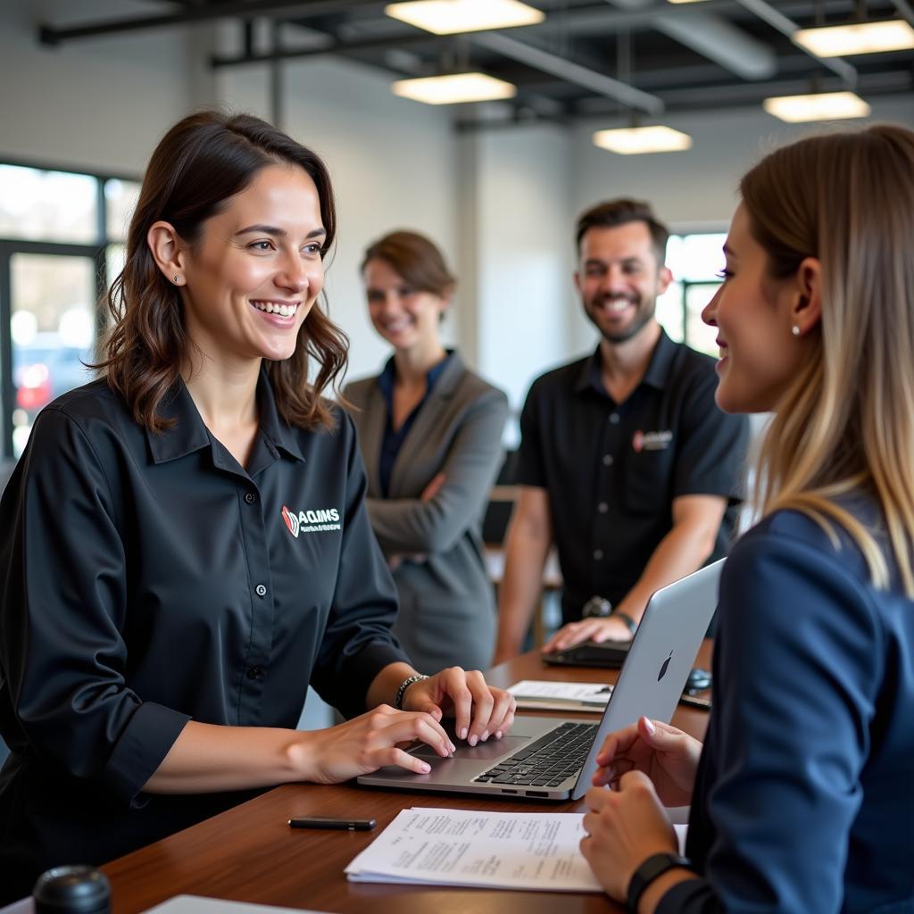 Friendly Customer Service at Adams Auto Service