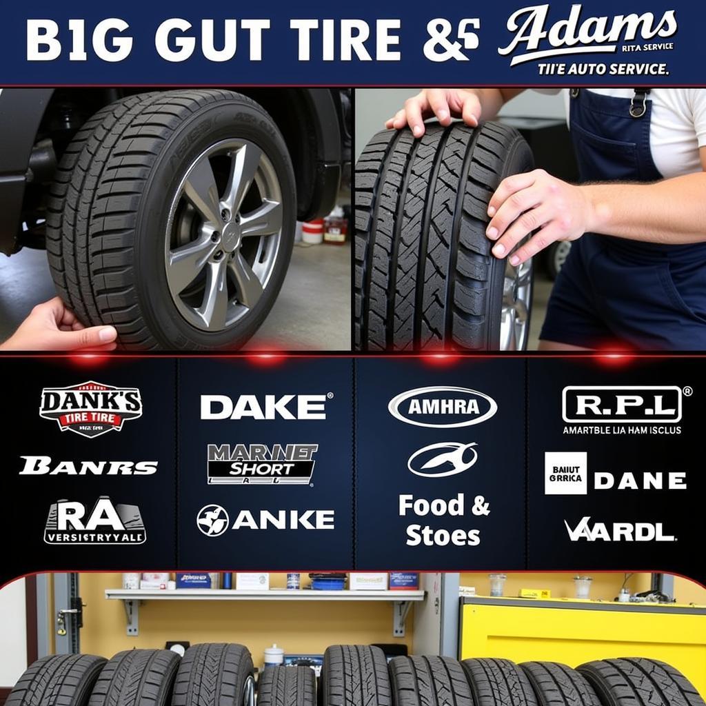 Adams Tire & Auto Service Houston Tire Services