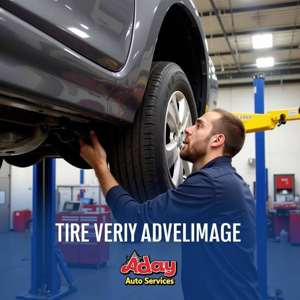 Tire Rotation Service at Aday Tire in Lake Charles