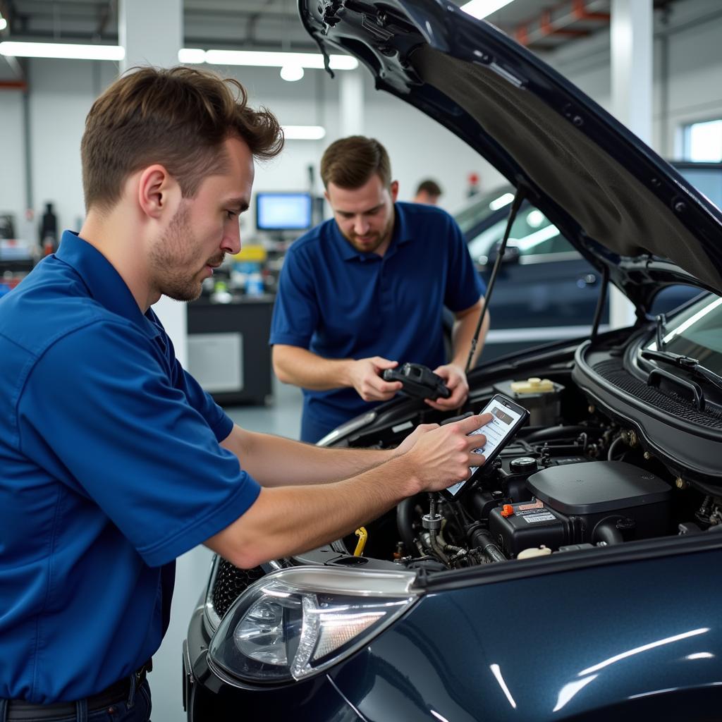 ASE Certified Technicians at Aden Auto Service & Tire Center