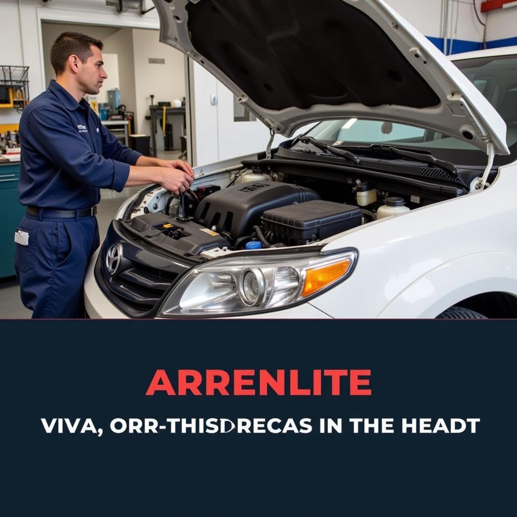 Adirondack Auto Service Technician at Work