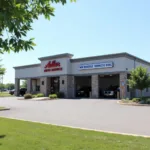 Adler Auto Service Building in Wauankee