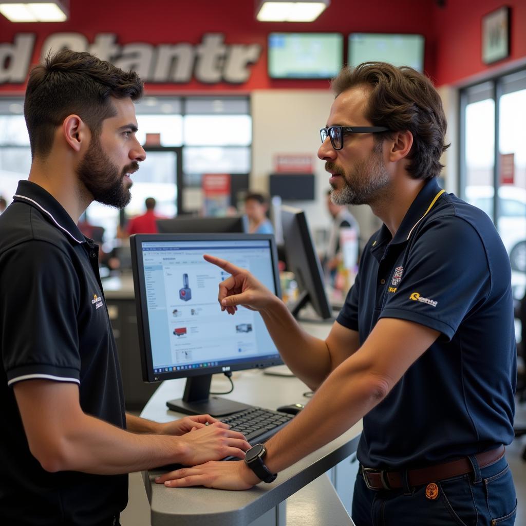 Advance Auto Parts In-Store Customer Service