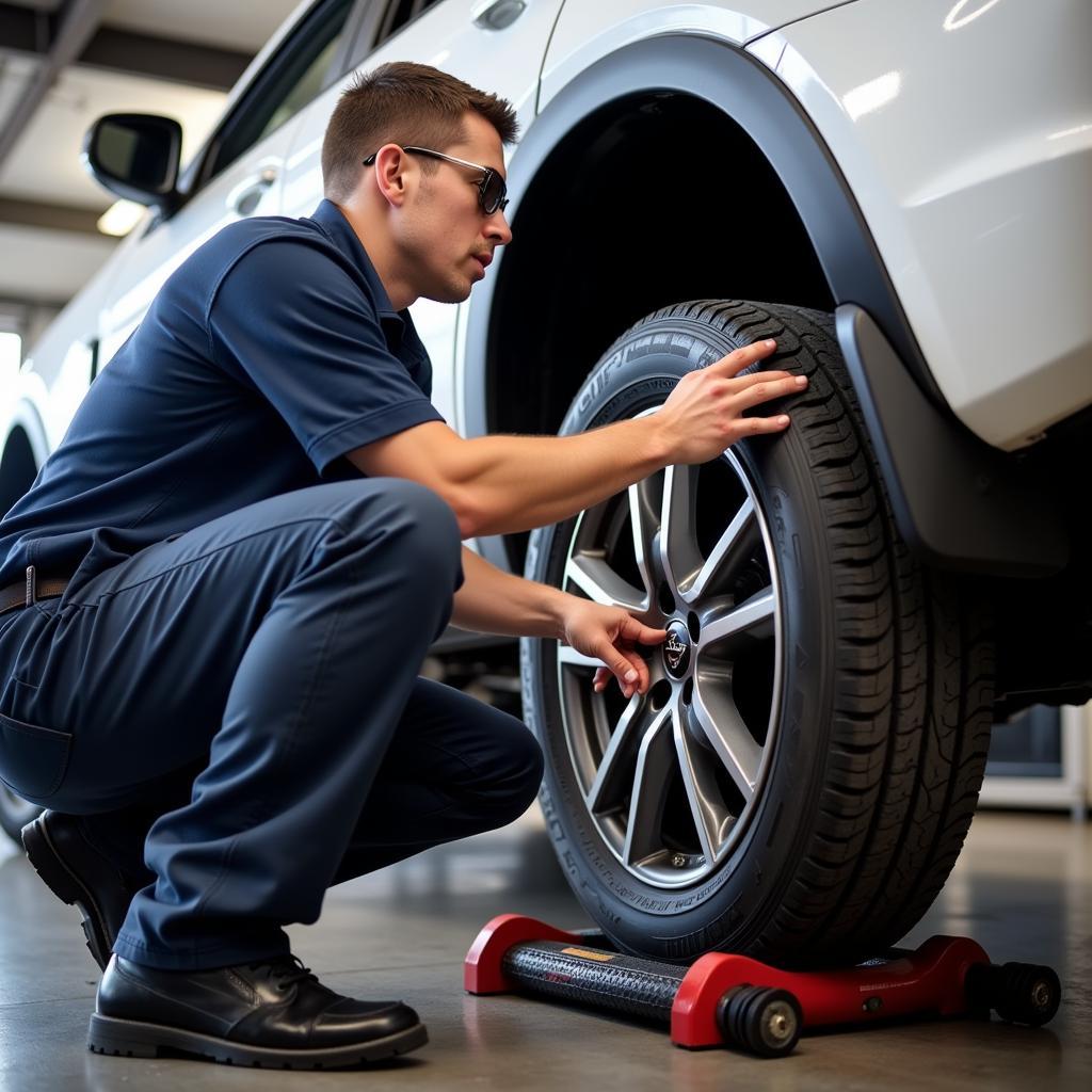 Professional Tire Installation at Advance Auto Parts