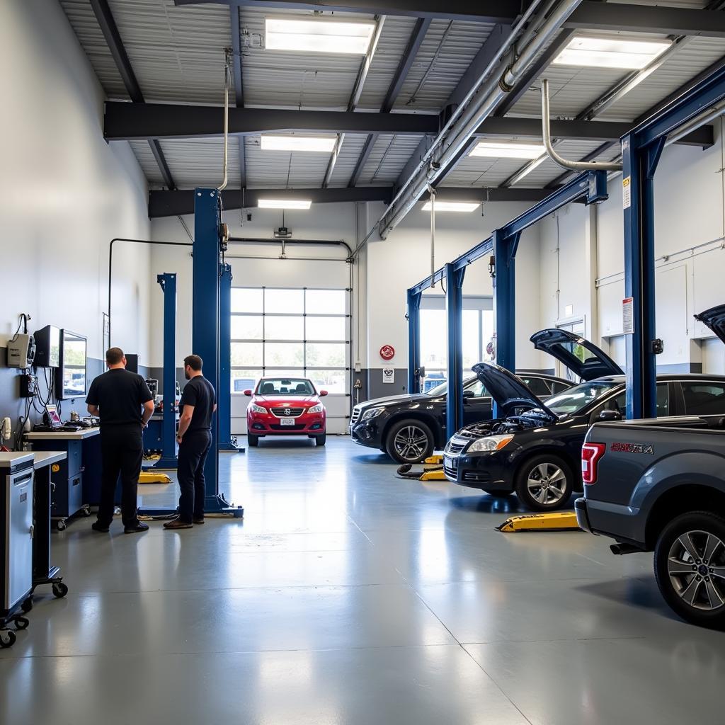 Modern Repair Facility at AGM Auto Service Arcadia IN