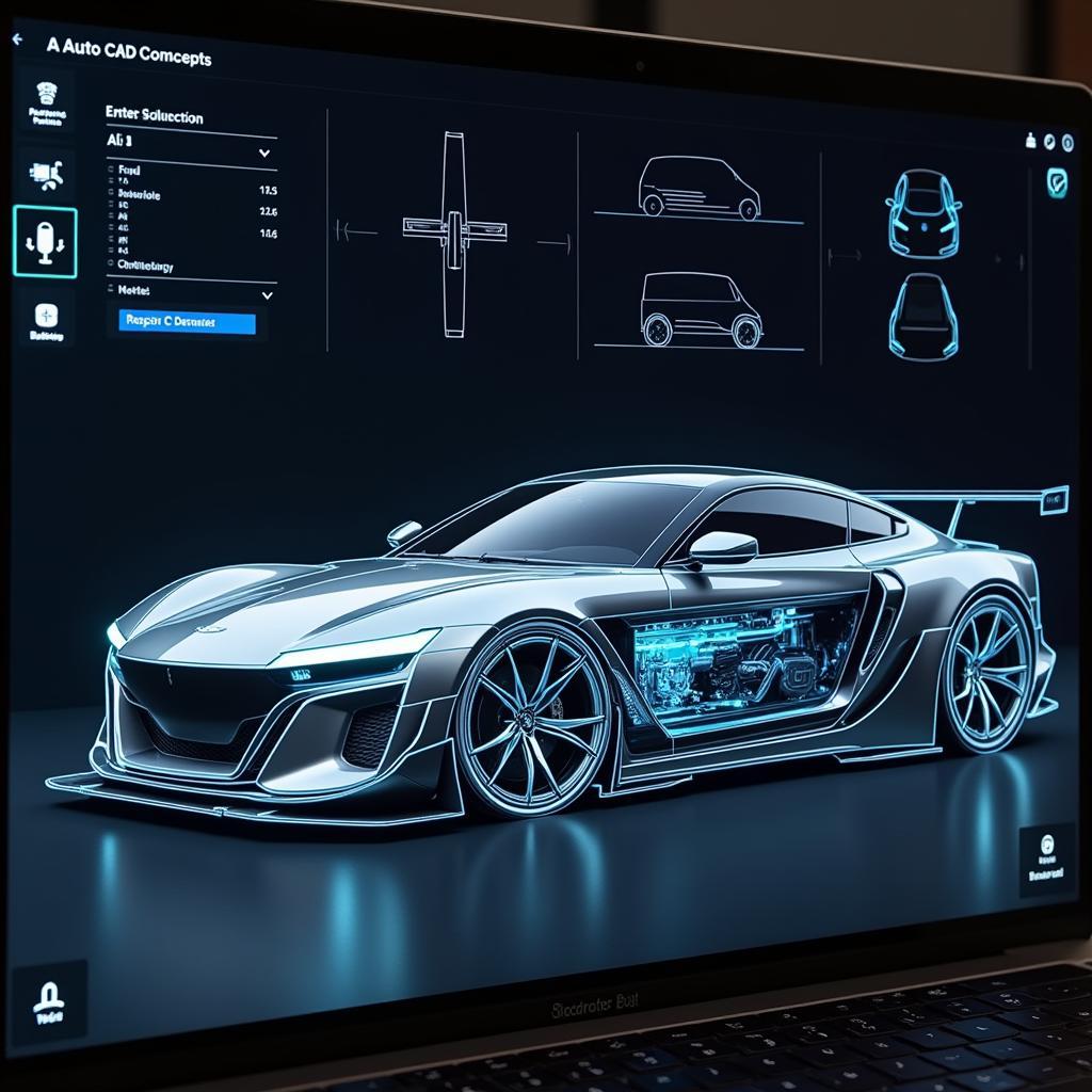 AI-Powered Auto CAD Design for Automotive Concepts