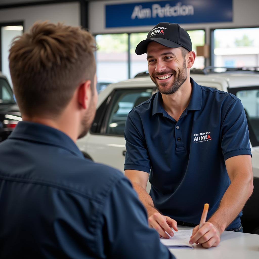 Aim Perfection Auto Services prioritizes customer satisfaction