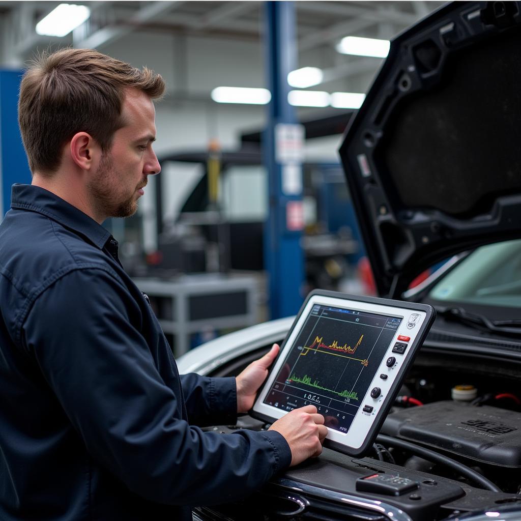 Skilled technicians at Aim Perfection Auto Services utilize advanced technology