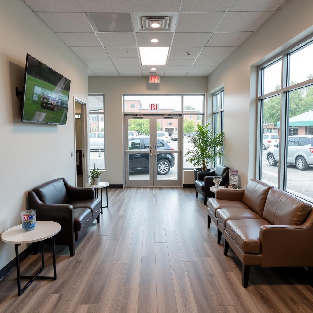 Comfortable Customer Waiting Area at Airpark Auto Service Scottsdale