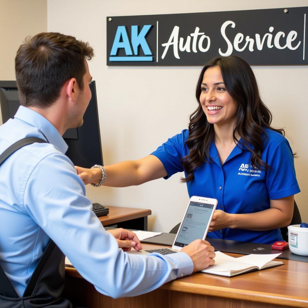 Customer Service Representative at AK Auto Service Fairfax VA