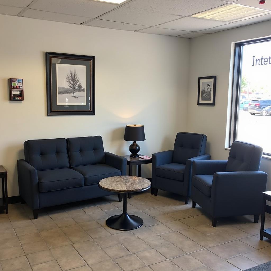 Comfortable Customer Waiting Area