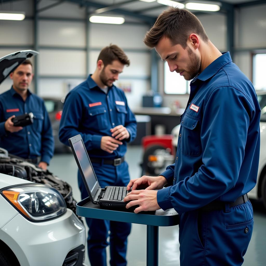 Certified Mechanics at Alamo Auto Service Center