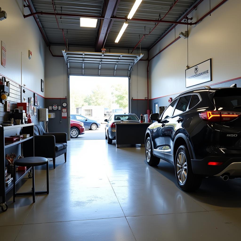 Modern and Clean Auto Service Shop Interior in Albany, GA