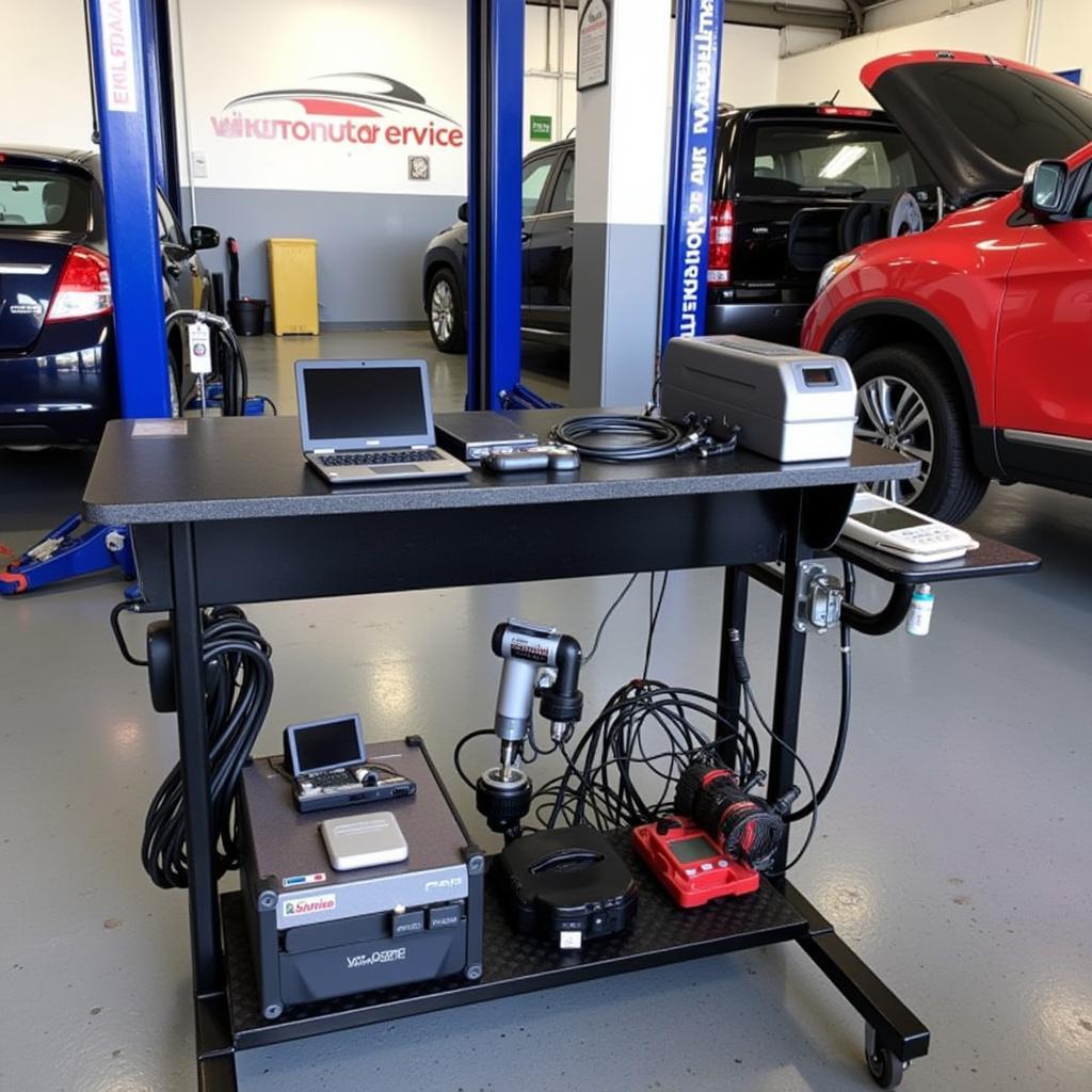 Modern Diagnostic Equipment at Albert's Auto Service