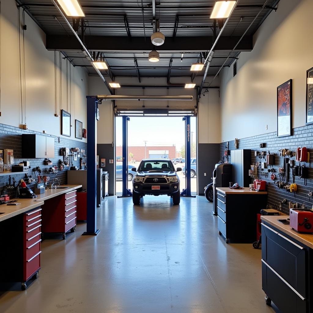 Albuquerque Auto Service Shop Interior