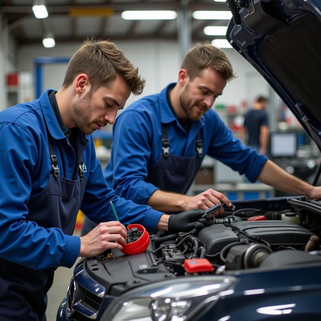 Expert Mechanics at Alexander Brothers Auto Service