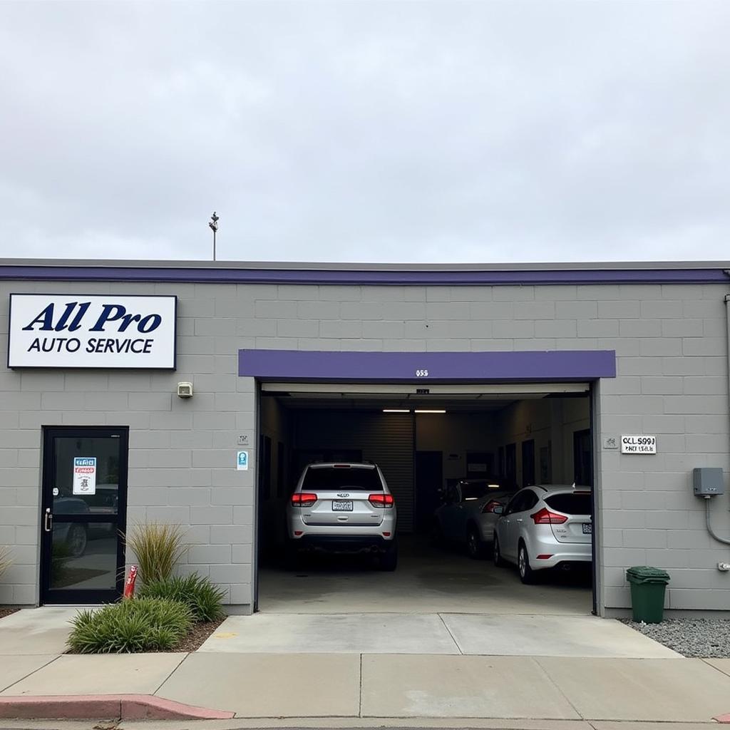 All Pro Auto Service Chula Vista Building Exterior