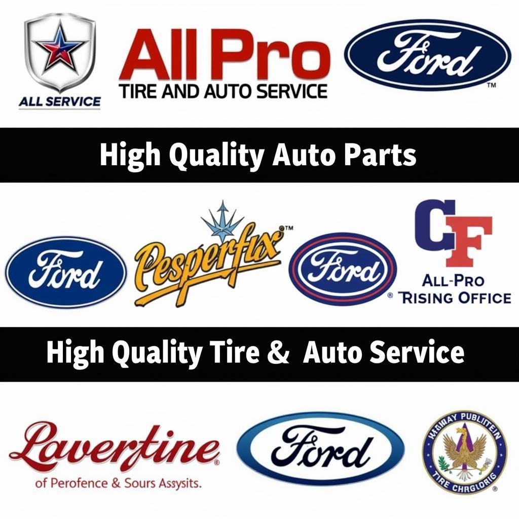 High-Quality Auto Parts at All Pro Tire and Auto Service