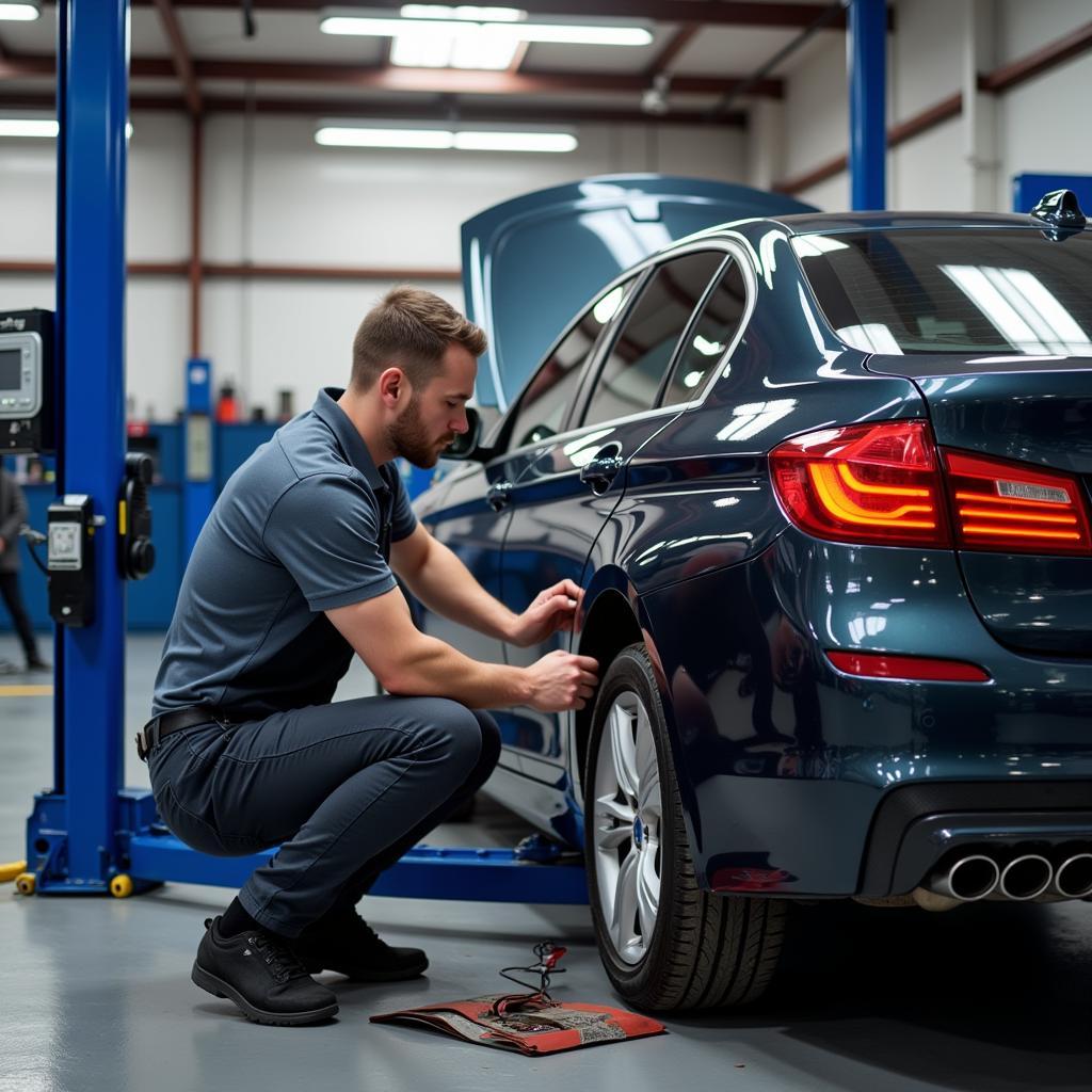 Routine Maintenance at Alloa A1 Autos Services