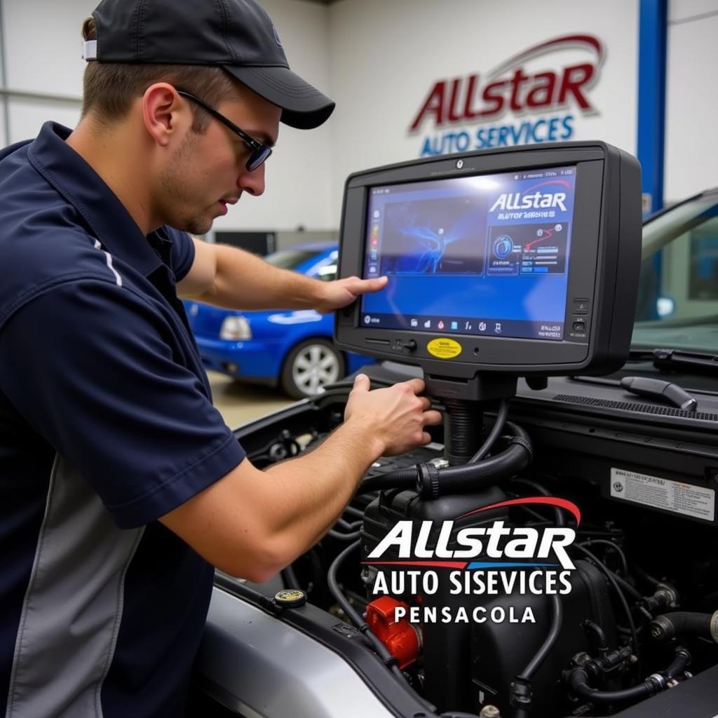 Modern Diagnostic Technology at Allstar Auto Services Pensacola