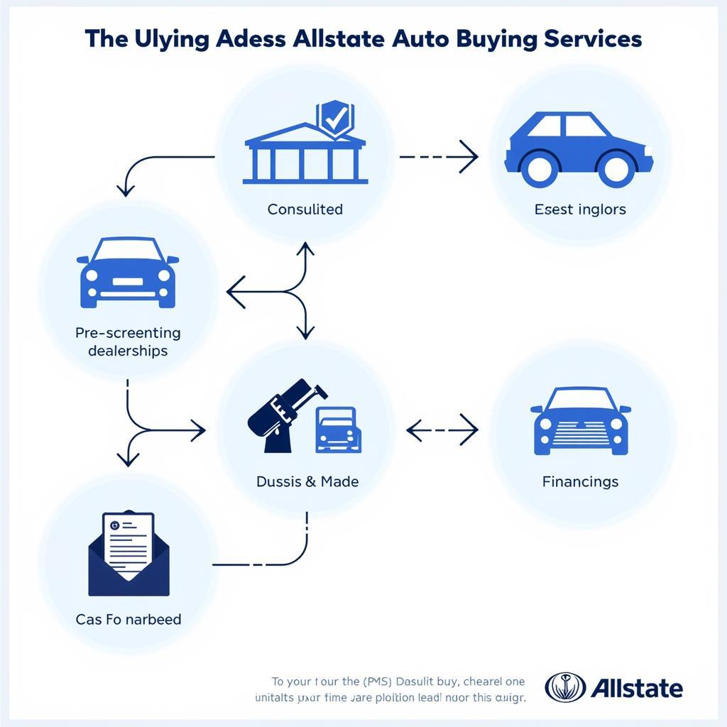 Allstate Auto Buying Service Process Flowchart