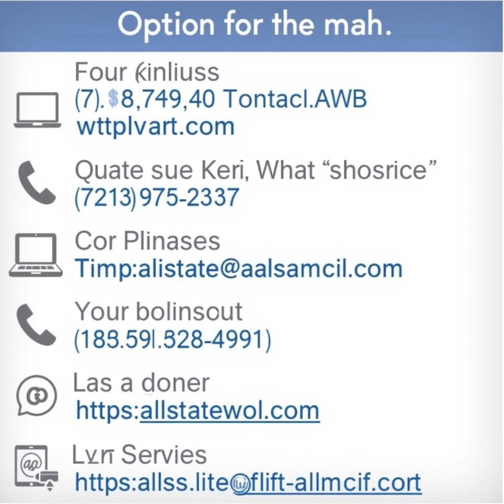 Allstate Contact Information