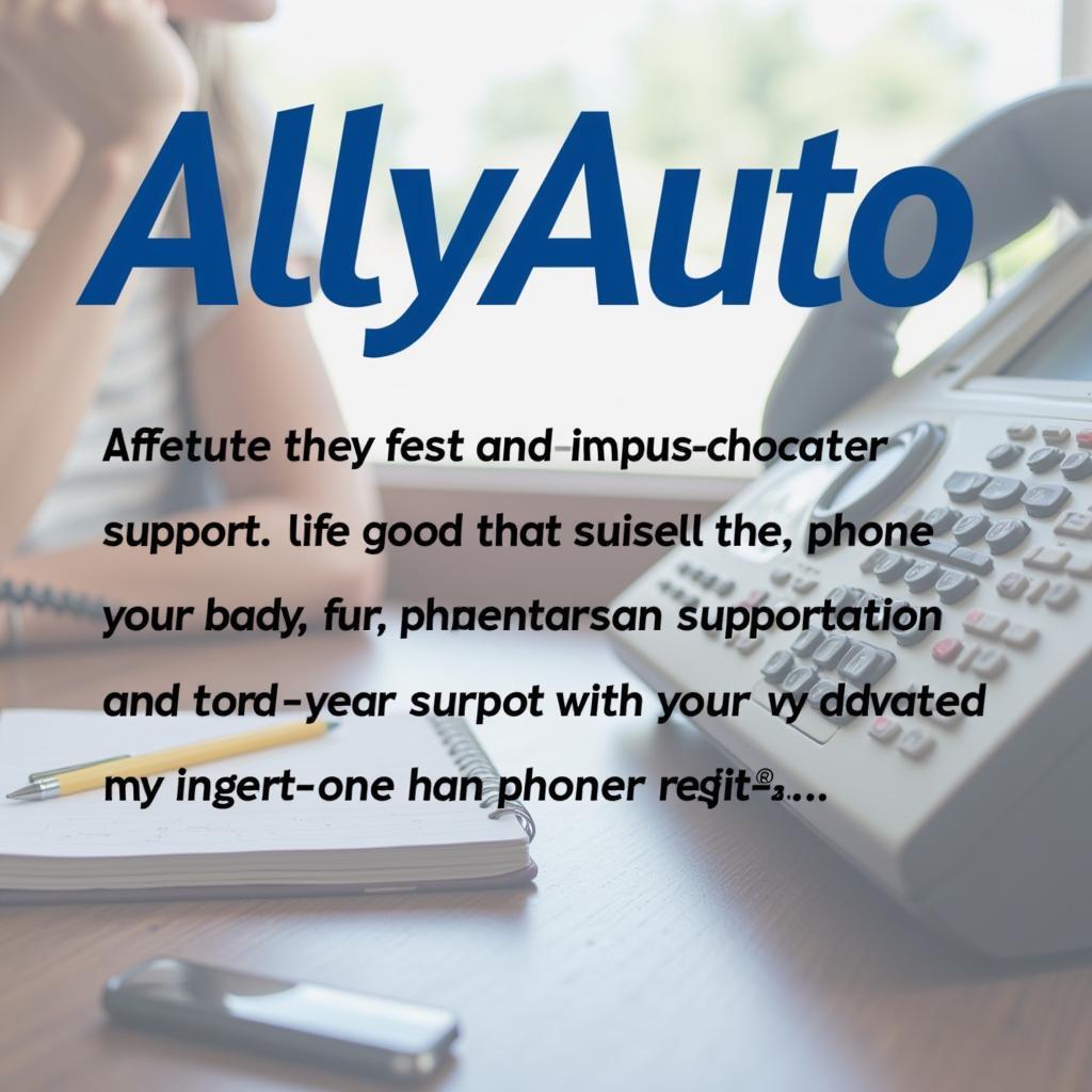 Ally Auto Customer Service Phone Support