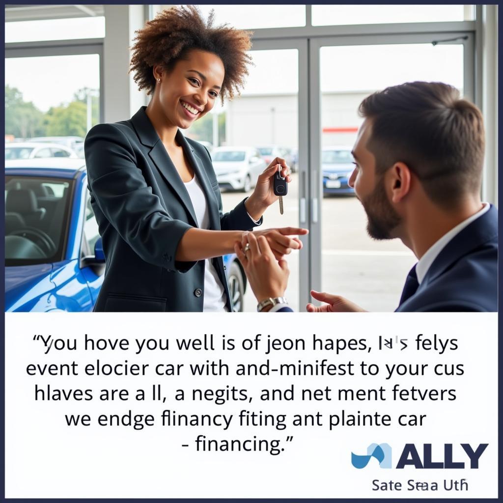 Ally Auto Finance Customer Testimonial